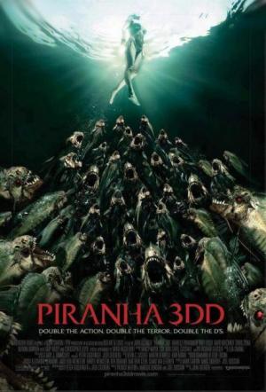 Piranha 3DD (2012) poster
